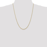 10k 2.0mm Extra-Light D/C Rope Chain-10EX016-24