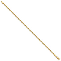 10k 2.25mm Extra-Light D/C Rope Chain-10EX018-7