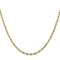 10k 2.50mm Extra-Light D/C Rope Chain-10EX021-24