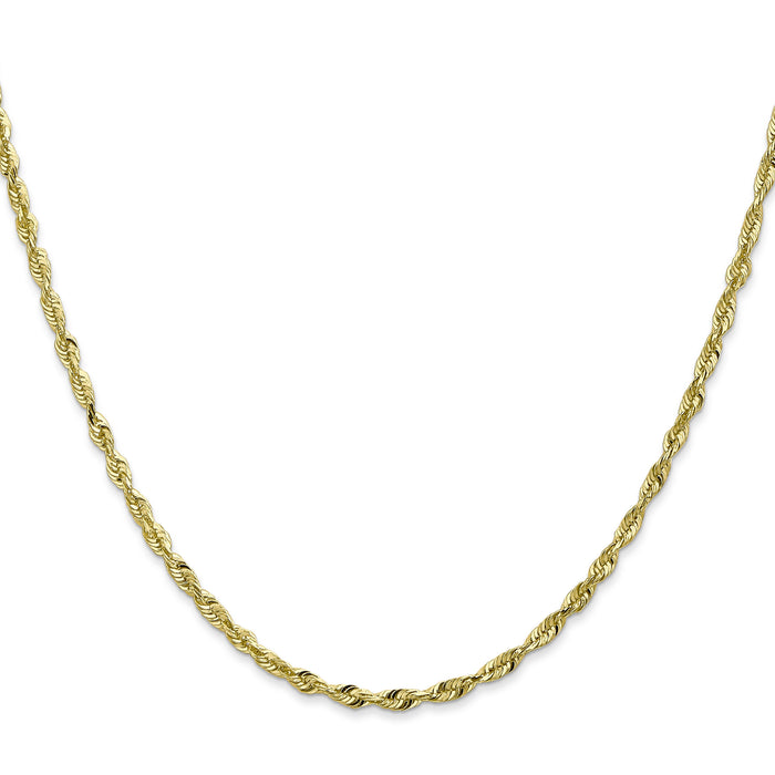 10k 2.50mm Extra-Light D/C Rope Chain-10EX021-24