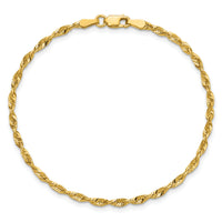 10k 2.50mm Extra-Light D/C Rope Chain-10EX021-8