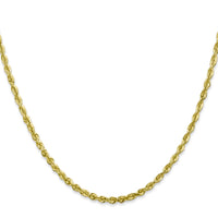 10k 2.75mm Extra-Light D/C Rope Chain-10EX023-22