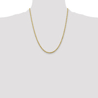 10k 2.75mm Extra-Light D/C Rope Chain-10EX023-22