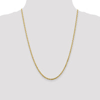 10k 2.75mm Extra-Light D/C Rope Chain-10EX023-24