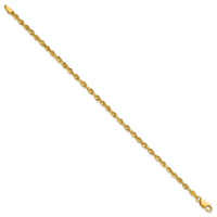 10k 2.75mm Extra-Light D/C Rope Chain-10EX023-7