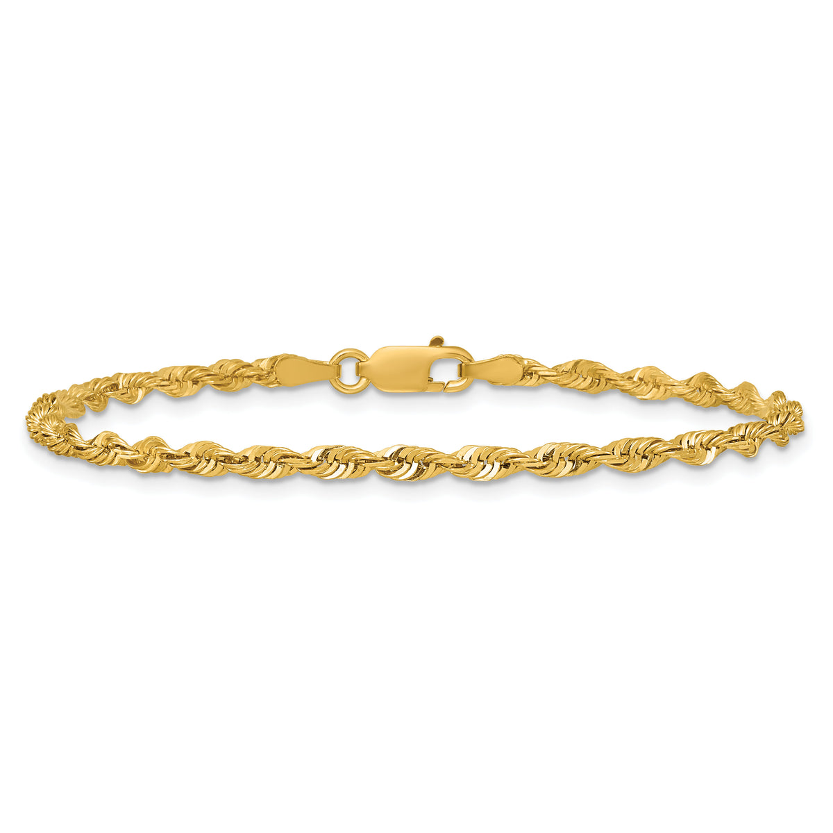 10k 2.75mm Extra-Light D/C Rope Chain-10EX023-7