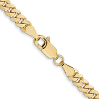 10k 3.9mm Flat Beveled Curb Chain-10FBU100-26