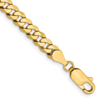10k 4.75mm Flat Beveled Curb Chain-10FBU120-7