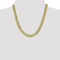 10k 8.25mm Flat Beveled Curb Chain-10FBU220-20
