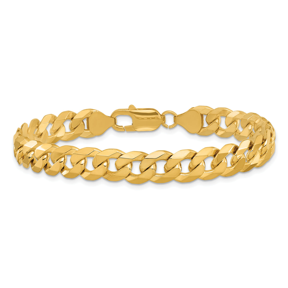 10k 8.25mm Flat Beveled Curb Chain-10FBU220-8