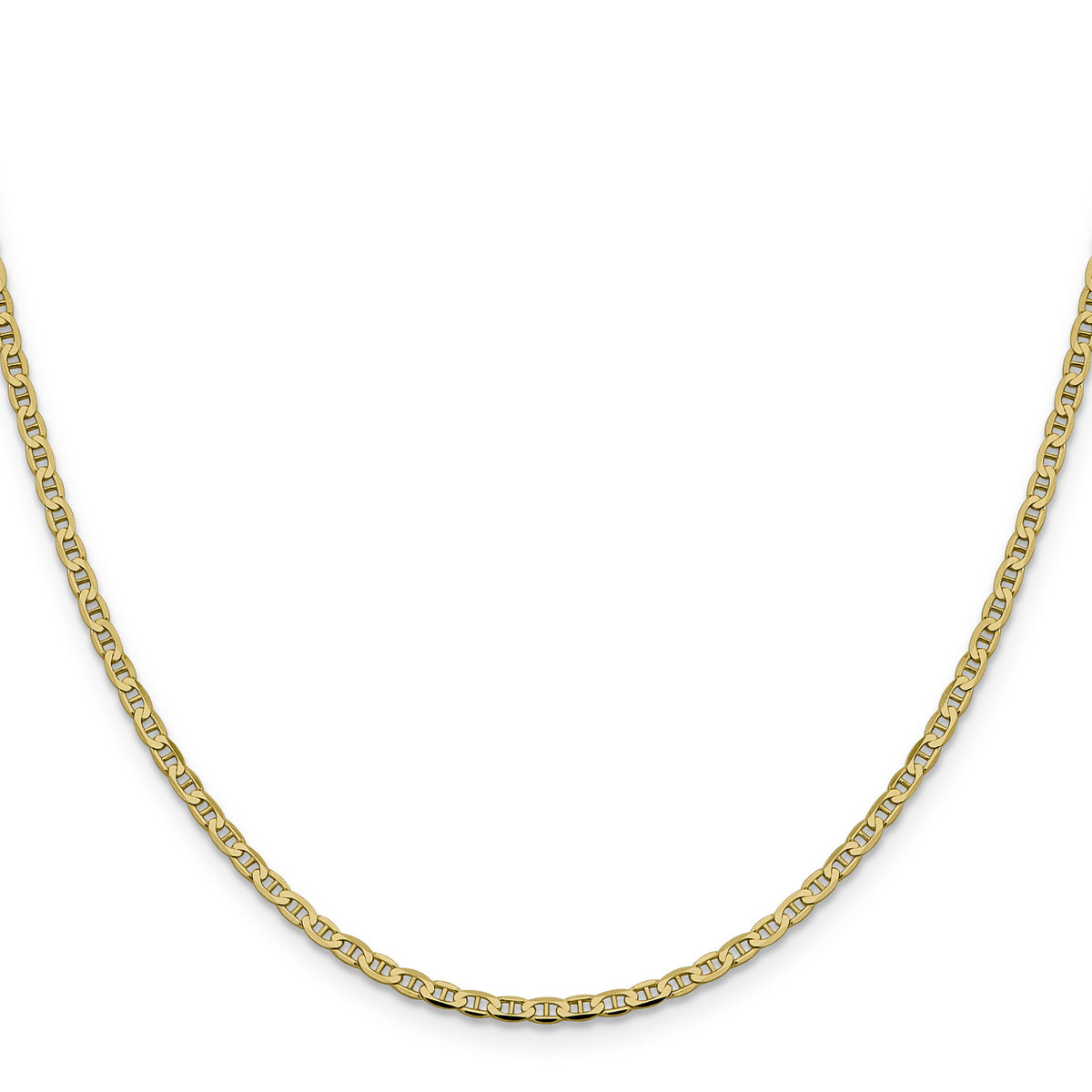 10k 2.4mm Concave Anchor Chain-10FCA065-16