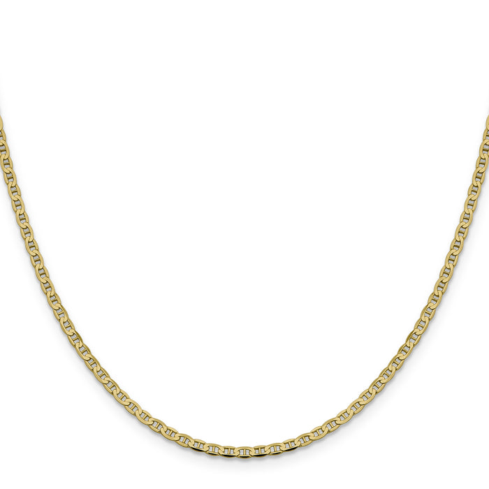10k 2.4mm Concave Anchor Chain-10FCA065-20