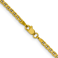 10k 2.4mm Concave Anchor Chain-10FCA065-16