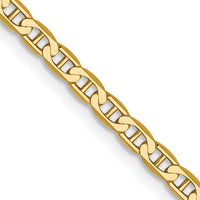 10k 2.4mm Concave Anchor Chain-10FCA065-22
