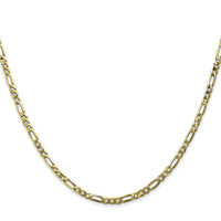 10k 2.75mm Flat Figaro Chain-10FG070-16