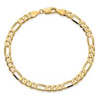 10K 5.25mm Flat Figaro Chain-10FG140-9