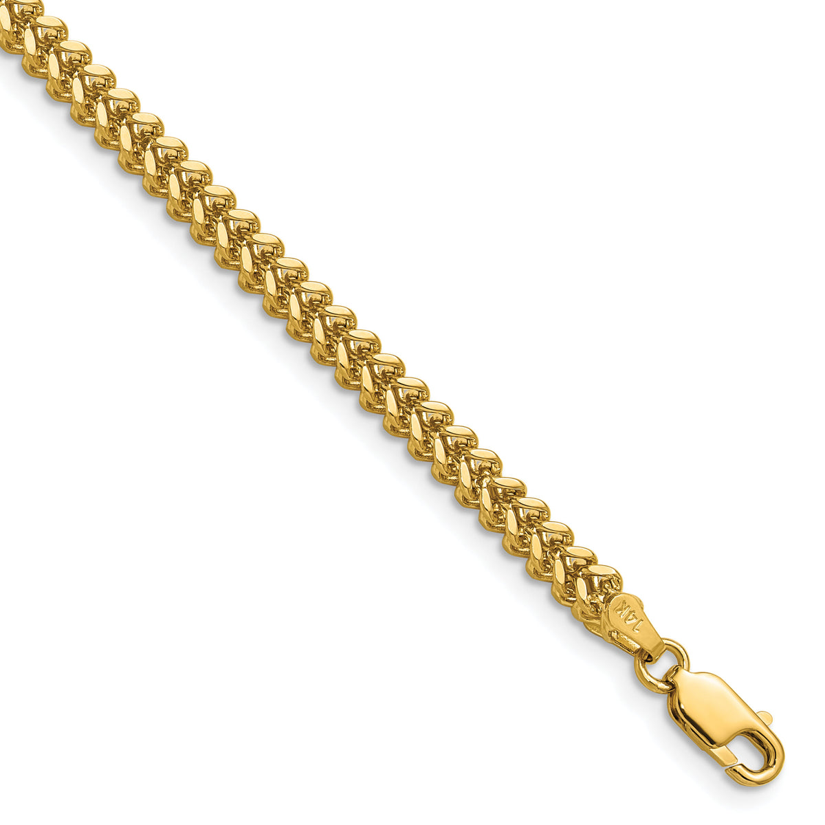 10k 2.5mm Franco Chain-10FRA080-18