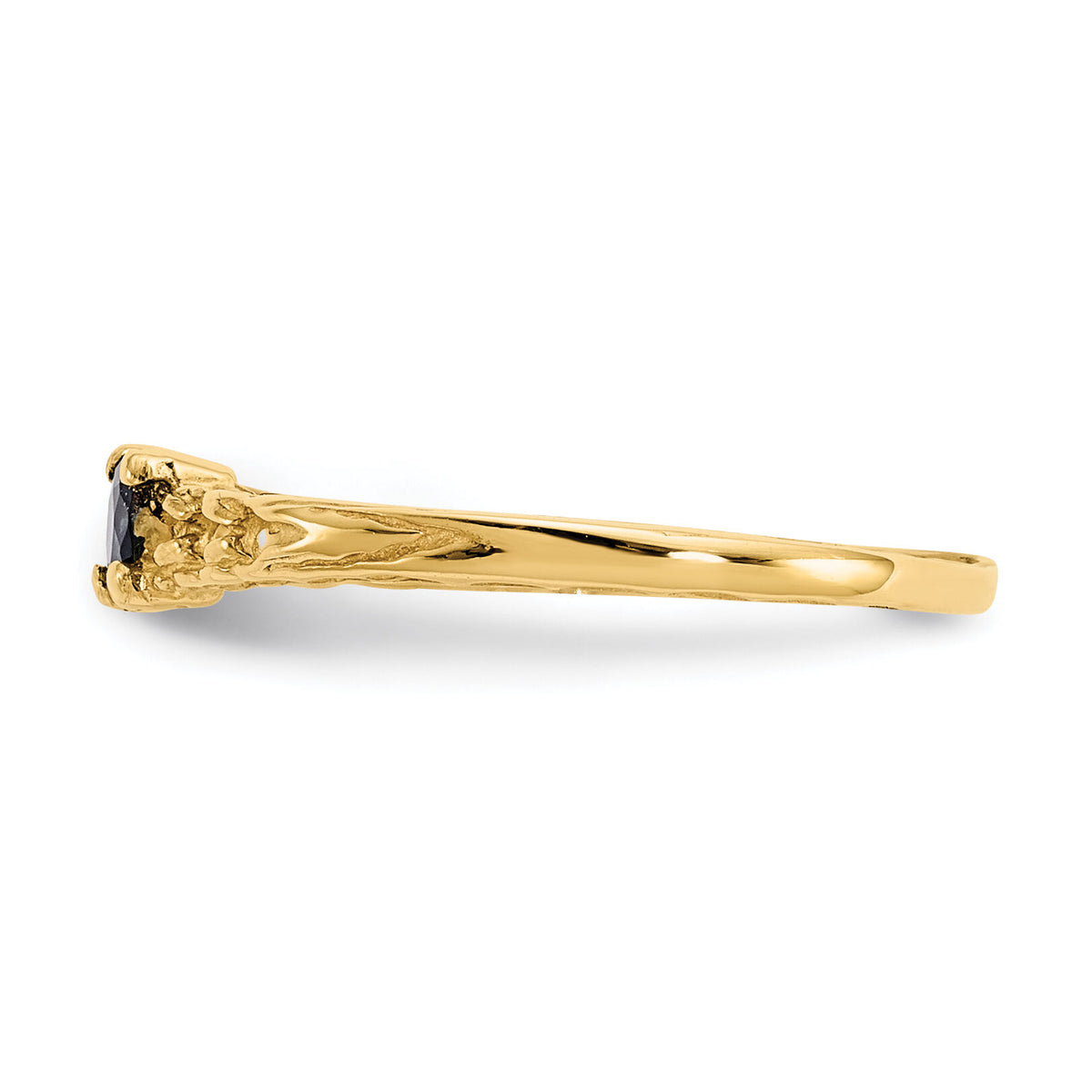 10k Madi K 3mm Sapphire Birthstone Baby Ring-10GK132