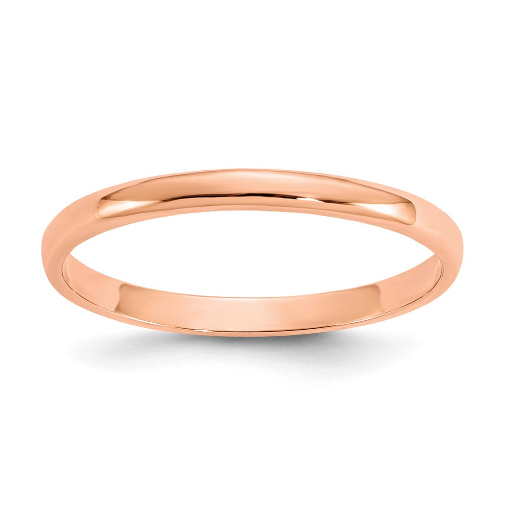 10K Rose Gold Polished Child's Ring-10GK889