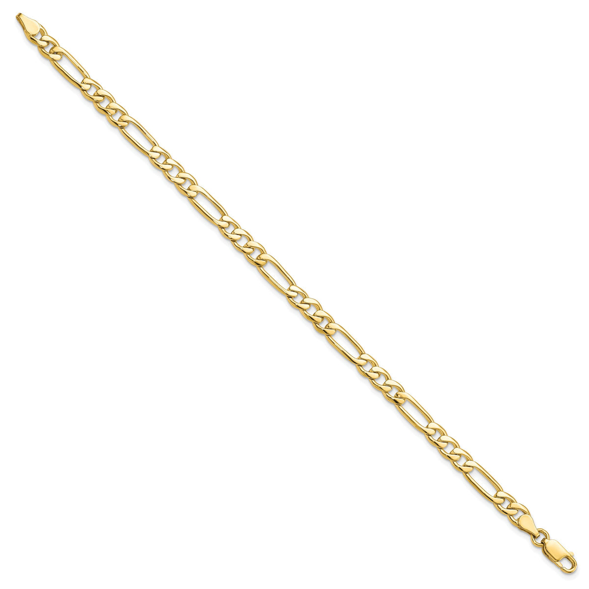 10k 5.25mm Fancy Polished Link Bracelet-10GL1-8