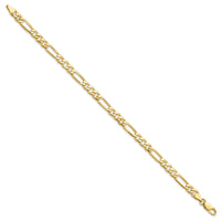 10k 5.25mm Fancy Polished Link Bracelet-10GL1-8