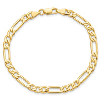 10k 5.25mm Fancy Polished Link Bracelet-10GL1-8