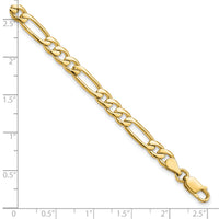 10k 5.25mm Fancy Polished Link Bracelet-10GL1-8