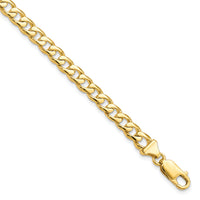 10k 5.8mm Hand-polished Fancy Link Bracelet-10GL10-8