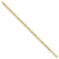 10k Fancy Link Bracelet-10GL4-8
