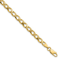 10k Fancy Link Bracelet-10GL4-8