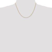 10k 1.5mm Diamond-cut Rope Chain-10K012-18
