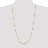 10k 1.5mm Diamond-cut Rope Chain-10K012-30
