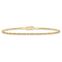 10k 1.5mm Diamond-cut Rope Chain-10K012-7