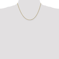 10k 1.50mm Regular Rope Chain-10K012S-18