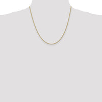 10k 1.50mm Regular Rope Chain-10K012S-20