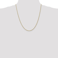 10k 1.50mm Regular Rope Chain-10K012S-22