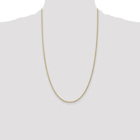 10k 1.50mm Regular Rope Chain-10K012S-26