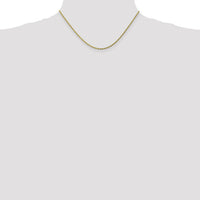 10k 1.75mm Diamond-cut Rope Chain-10K014-16