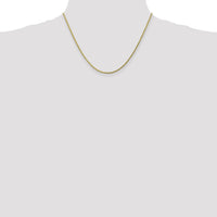 10k 1.75mm Diamond-cut Rope Chain-10K014-18
