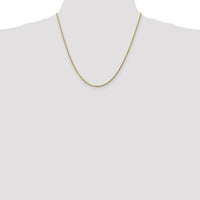 10k 1.75mm Diamond-cut Rope Chain-10K014-20