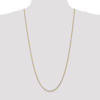 10k 1.75mm Diamond-cut Rope Chain-10K014-30