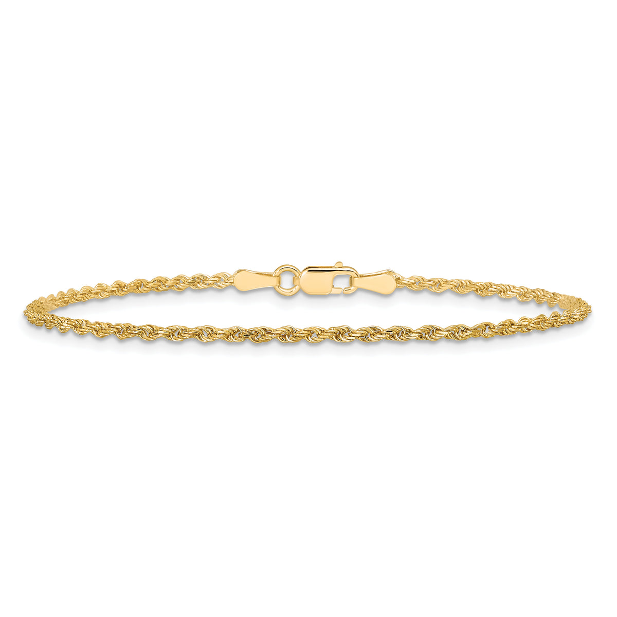 10k 1.75mm Diamond-cut Rope Chain-10K014-7