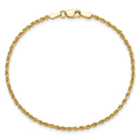 10k 1.75mm Diamond-cut Rope Chain-10K014-8