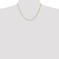 10k 2mm Regular Rope Chain-10K014S-18