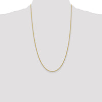 10k 2mm Regular Rope Chain-10K014S-26