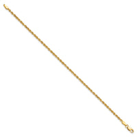 10k 2mm Diamond-cut Rope Chain-10K016-7