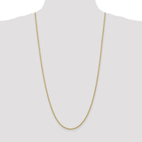 10k 2.25mm Regular Rope Chain-10K016S-30