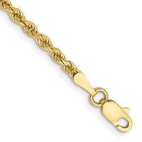 10k 2.25mm Diamond-cut Rope Chain-10K018-8