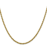 10k 2.5mm Regular Rope Chain-10K018S-28