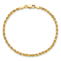 10k 2.75mm Diamond-cut Rope Chain-10K021-8